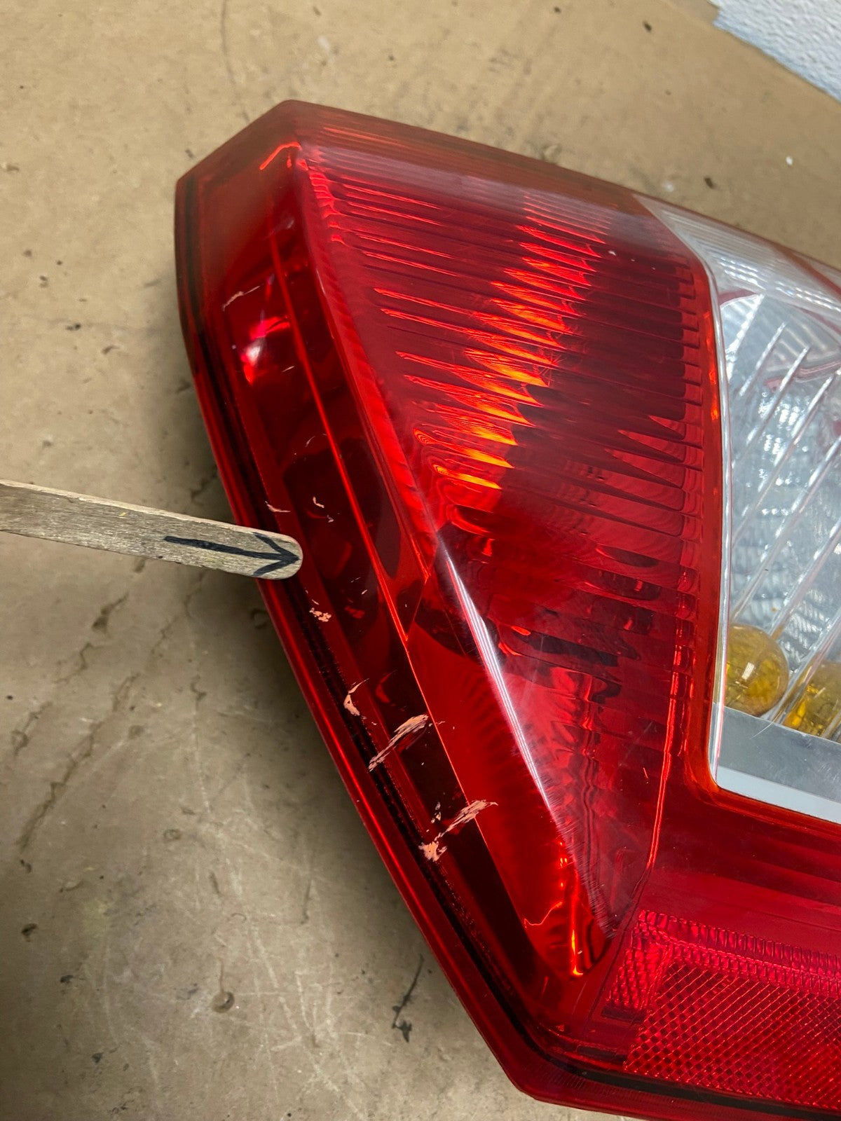 2007 2008 2009 2010 Jeep Compass Left Driver LH Side Tail Light AD0605 LK4