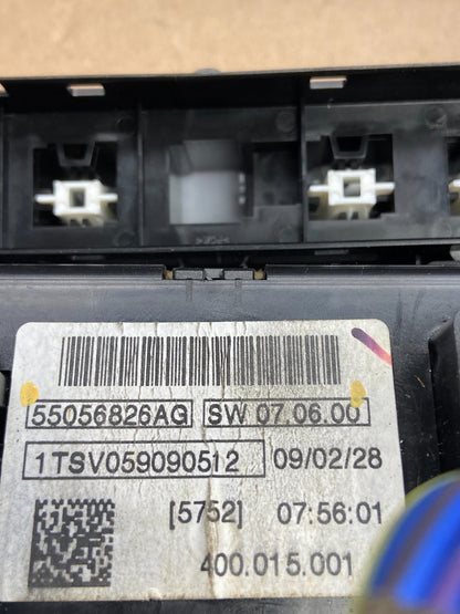 2009 to 2010 Dodge Ram 1500 Center Dash Radio Screen Climate Panel AI3231 DG7