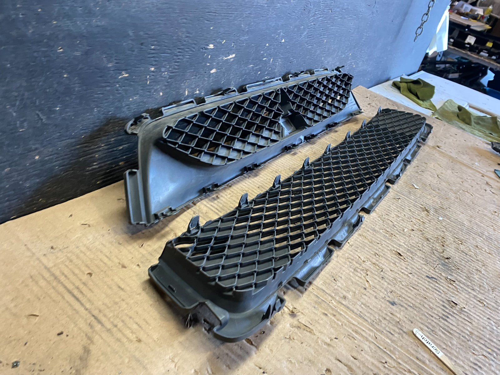 2010-2013 Mitsubishi Outlander Front Upper Lower Set Grille S9844 DG8
