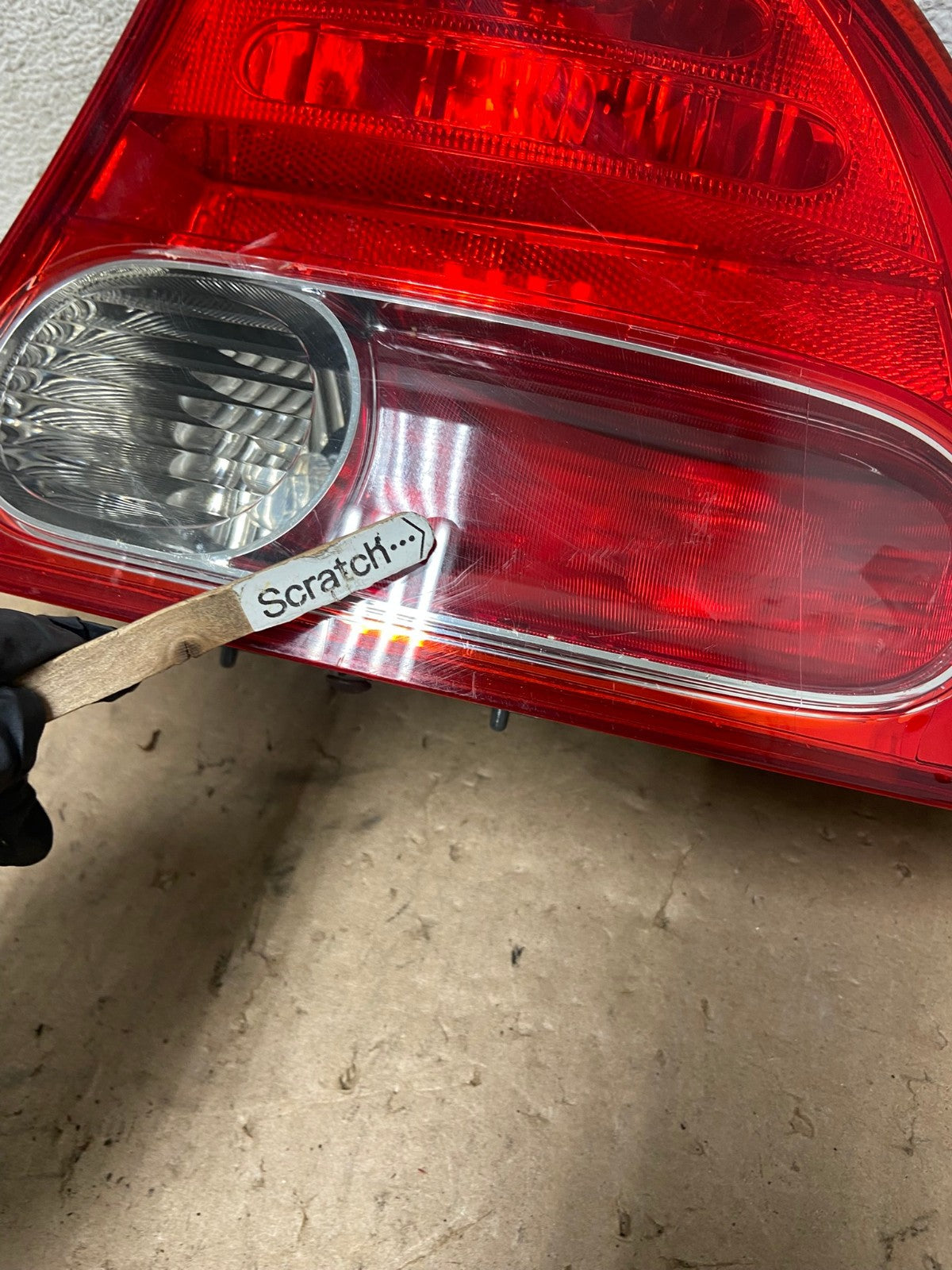 2006 2007 2008 Honda Civic Right Passenger Rh Side Tail Light AG5344 LK3