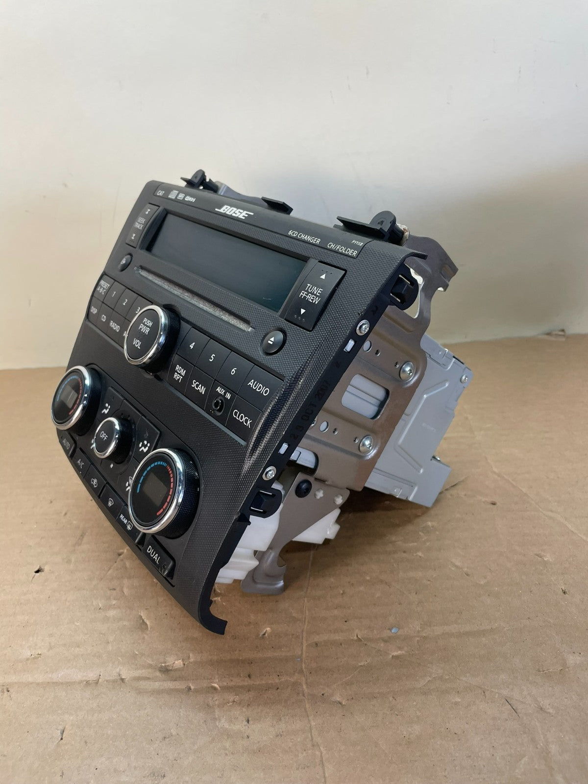 2007 to 2009 Nissan Altima Radio Cd Mp3 Player AUX Climate Control AI0490 DW2