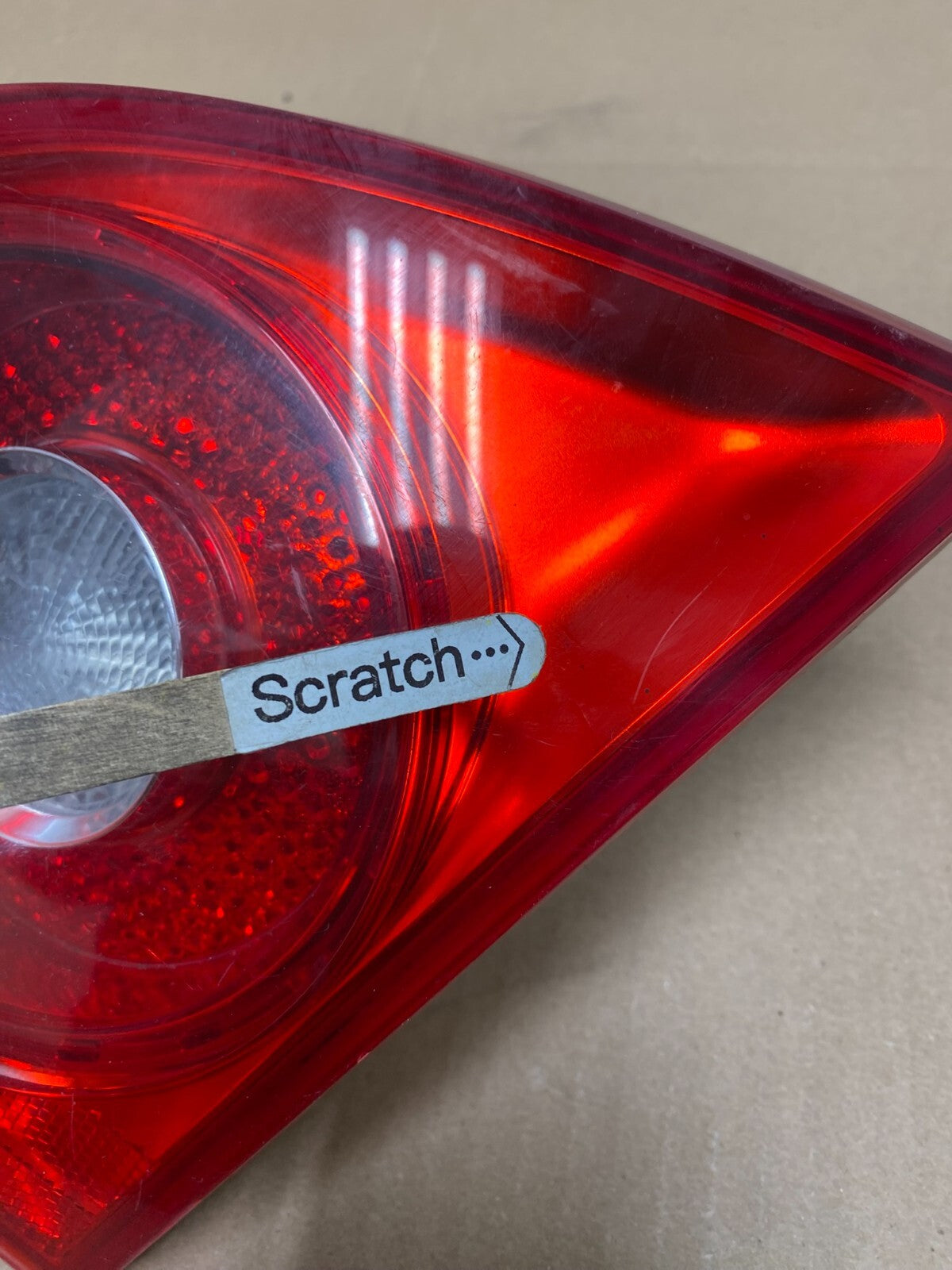 2006-2009 Volkswagen Golf Right Passenger Rh Tail Light Inner Trunk L6641 DW5