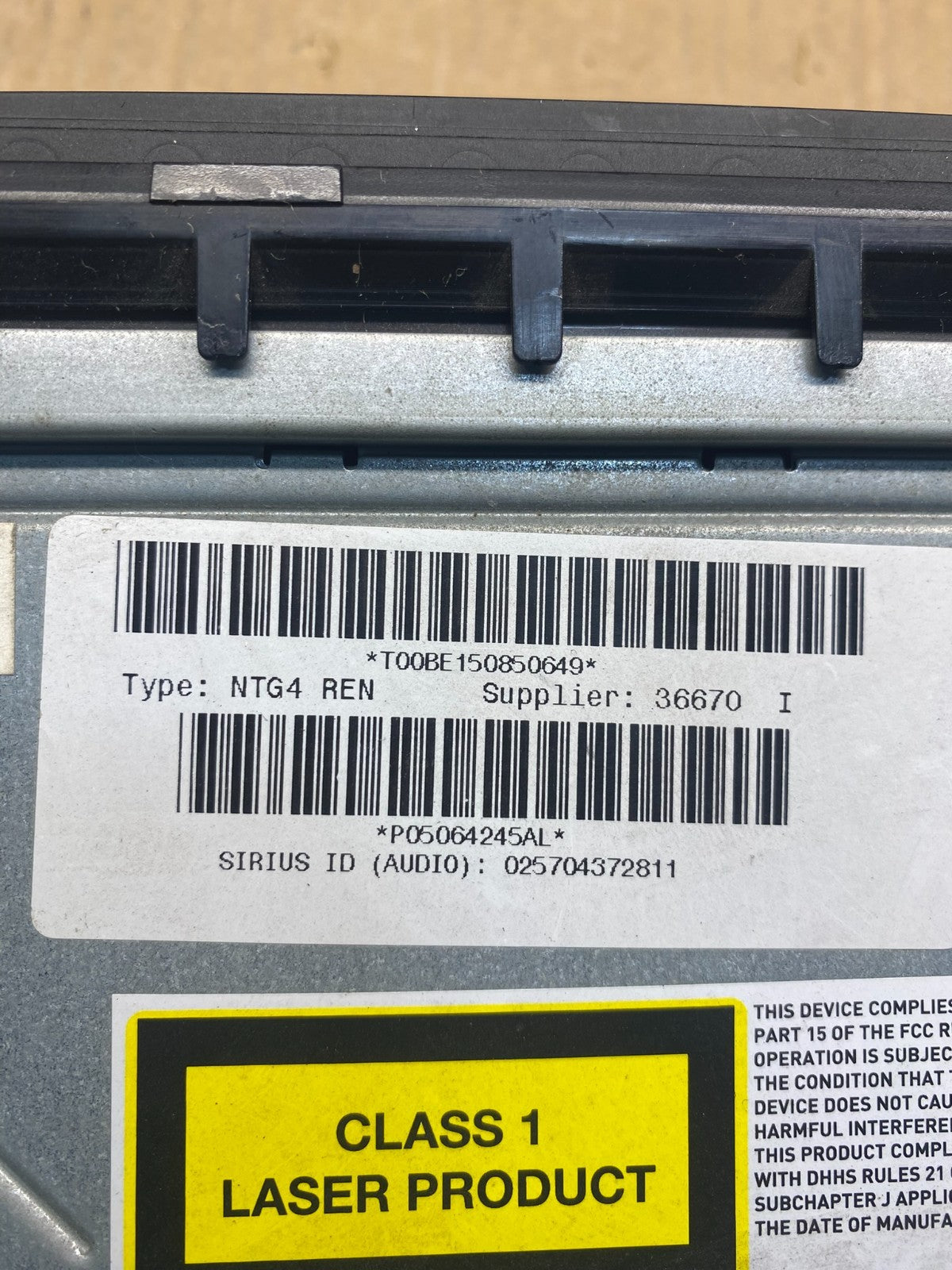 2008 2013 Jeep Dodge Chrysler Screen Display CD Player Satellite Radio ad1499 DG6