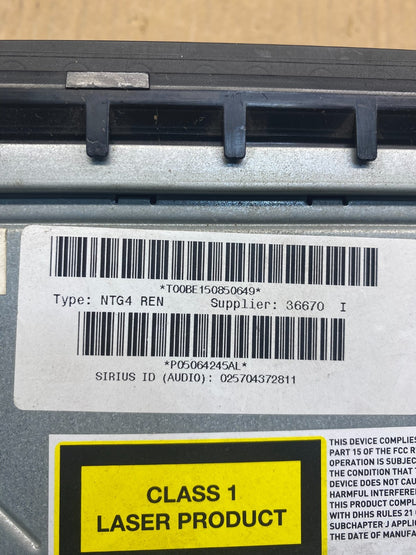 2008 2013 Jeep Dodge Chrysler Screen Display CD Player Satellite Radio ad1499 DG6