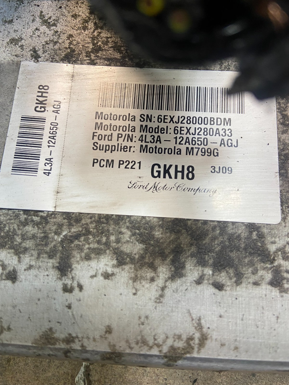 2004 Ford F-150 5.4L Engine Control ECU Computer Module 4l3a-12a650-agj Z8606 DG4