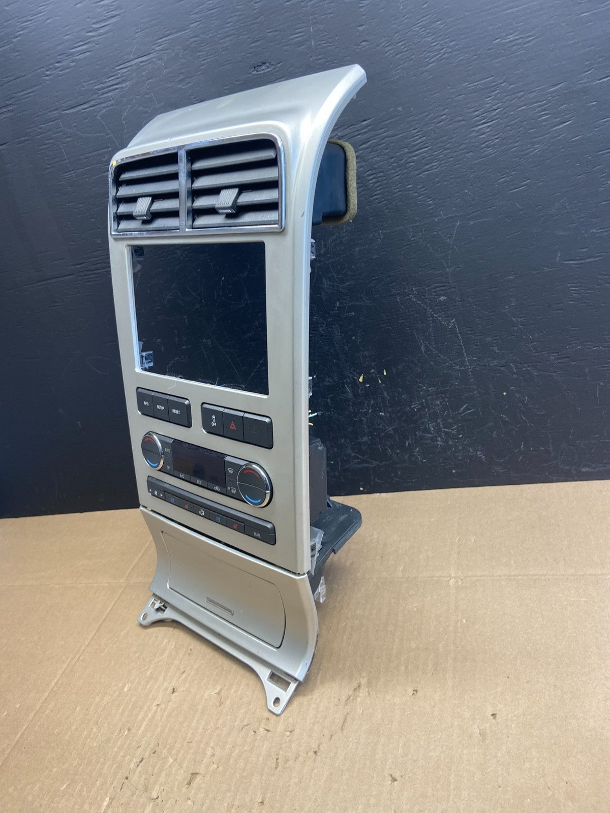 2008-2010 Lincoln MKX Temp Climate Control Heat Seat Radio Bezel ab9419 DG4
