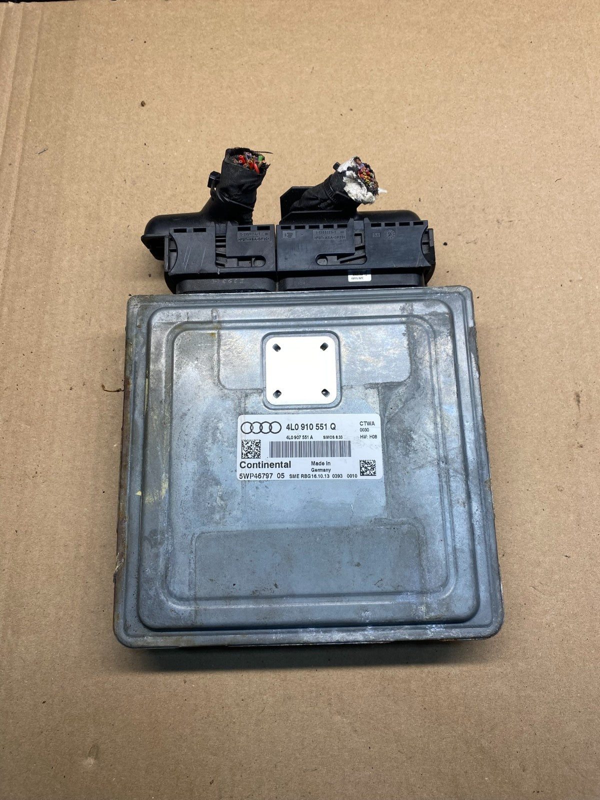 2013 2014 2015 Audi Q7 3.6L Engine Computer Ecu Pcm Ecm 4L0910551Q OE AE6271 DG0