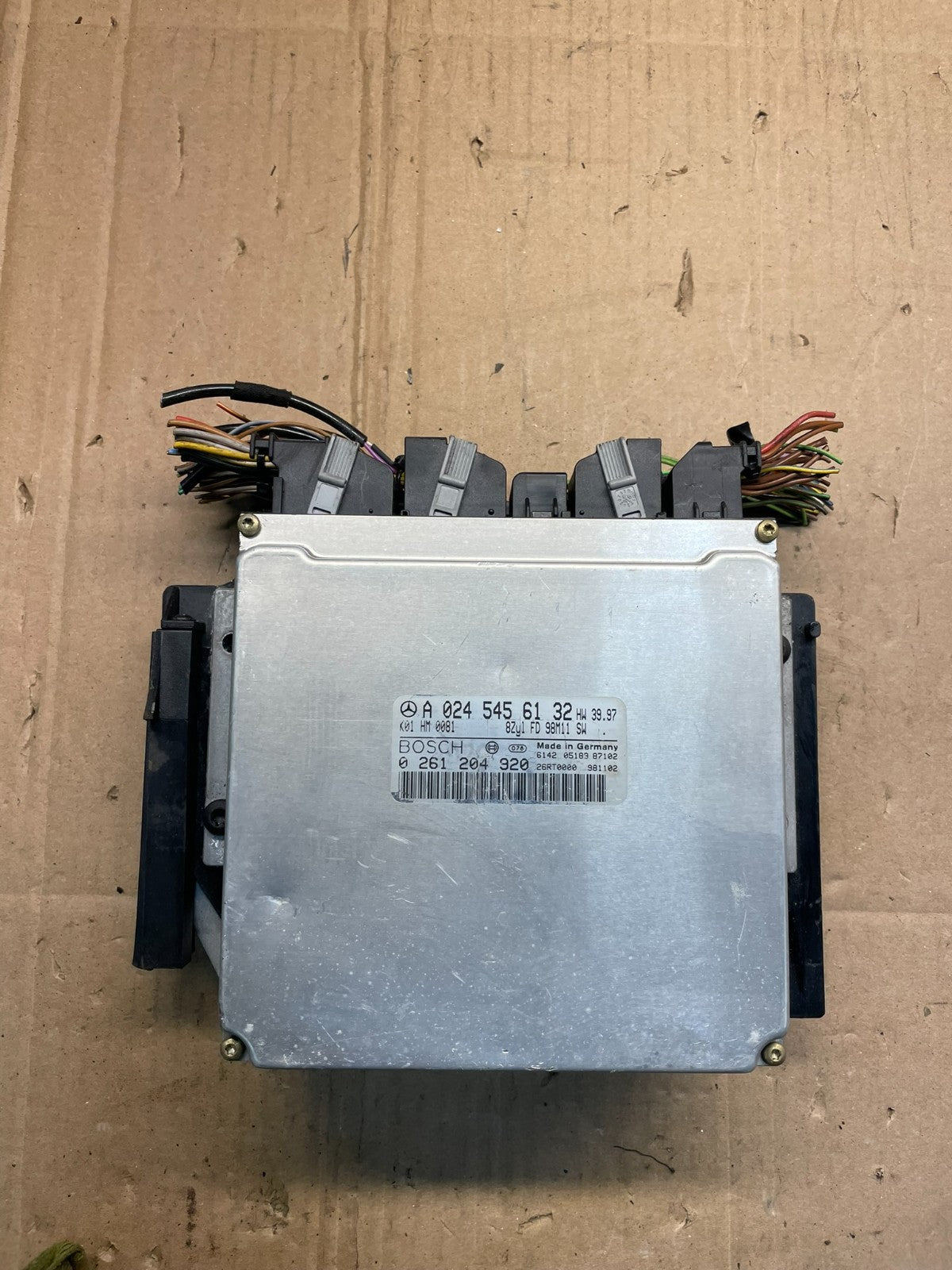 1998 - 2000 Mercedes R129 SL500 S500 ECU ECM Engine Control Module OEM S4548 DG0