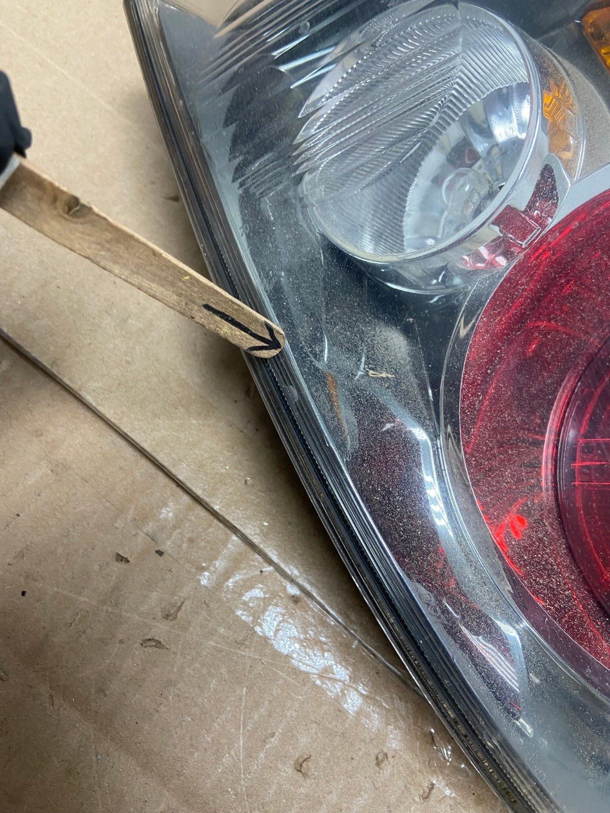 2007 to 2012 Nissan Altima Right Passenger Rh Side Tail Light AE6525 LK4