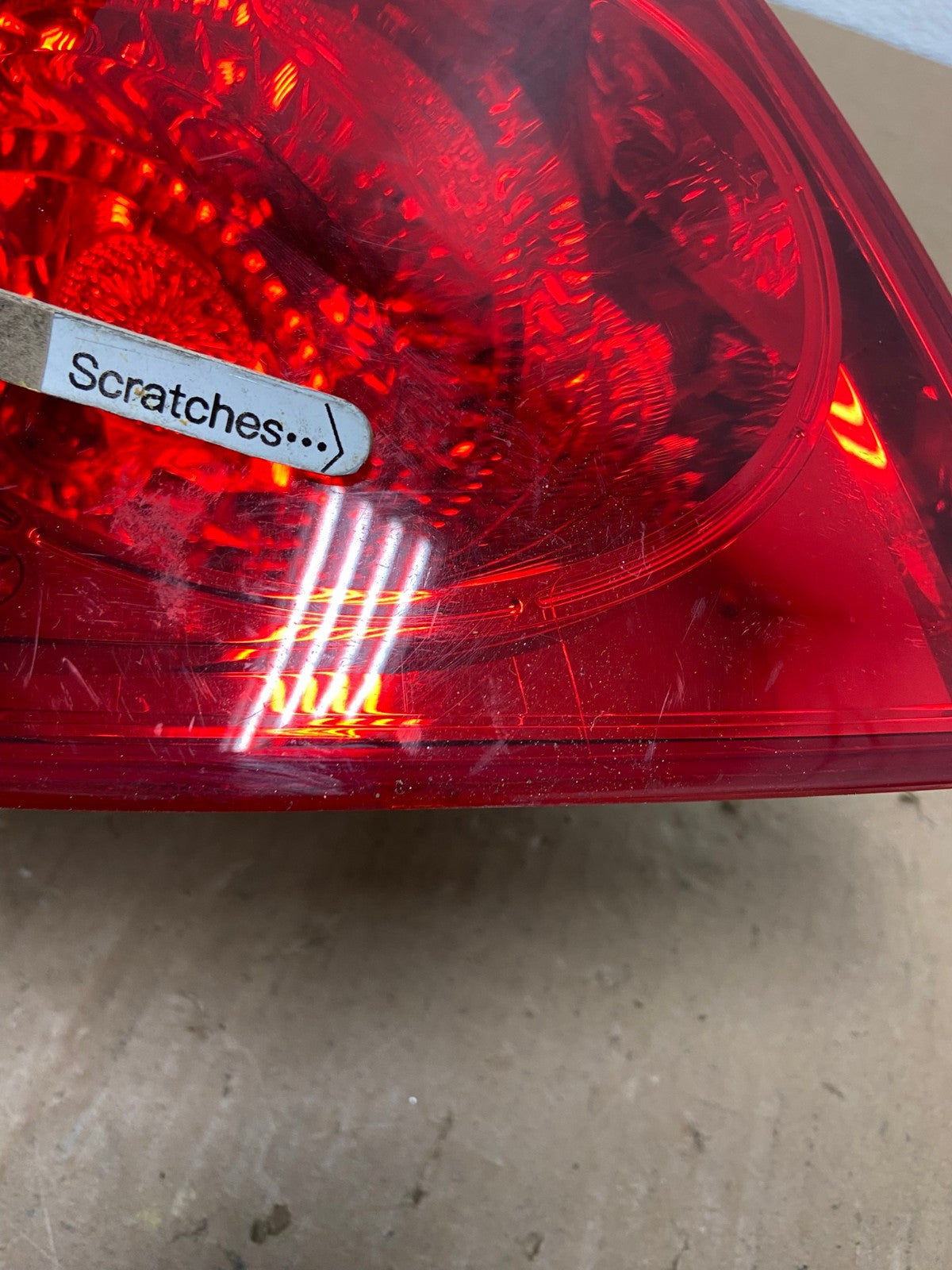 2007 - 2009 Hyundai Santa Fe Left Driver LH Side Tail Light AC5722 LK3