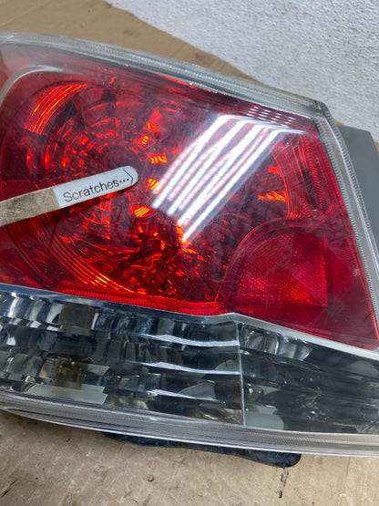 2008 to 2012 Honda Accord Sedan Tail light Left Driver LH Side AE9065 LK3