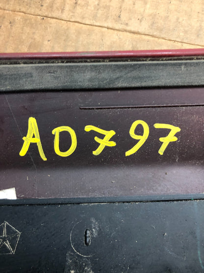 2011-2018 Dodge Grand Caravan Black Rear Tail Gate Trim Molding Panel OEM A079710