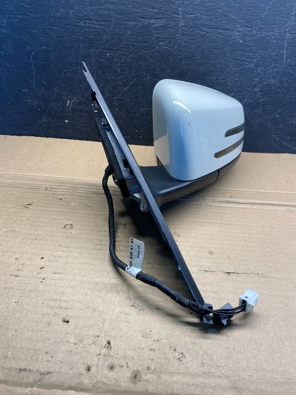 2012- 2014 Mercedes C300 C-Class Left Driver Blind Spot Door Mirror AE8116 DG1