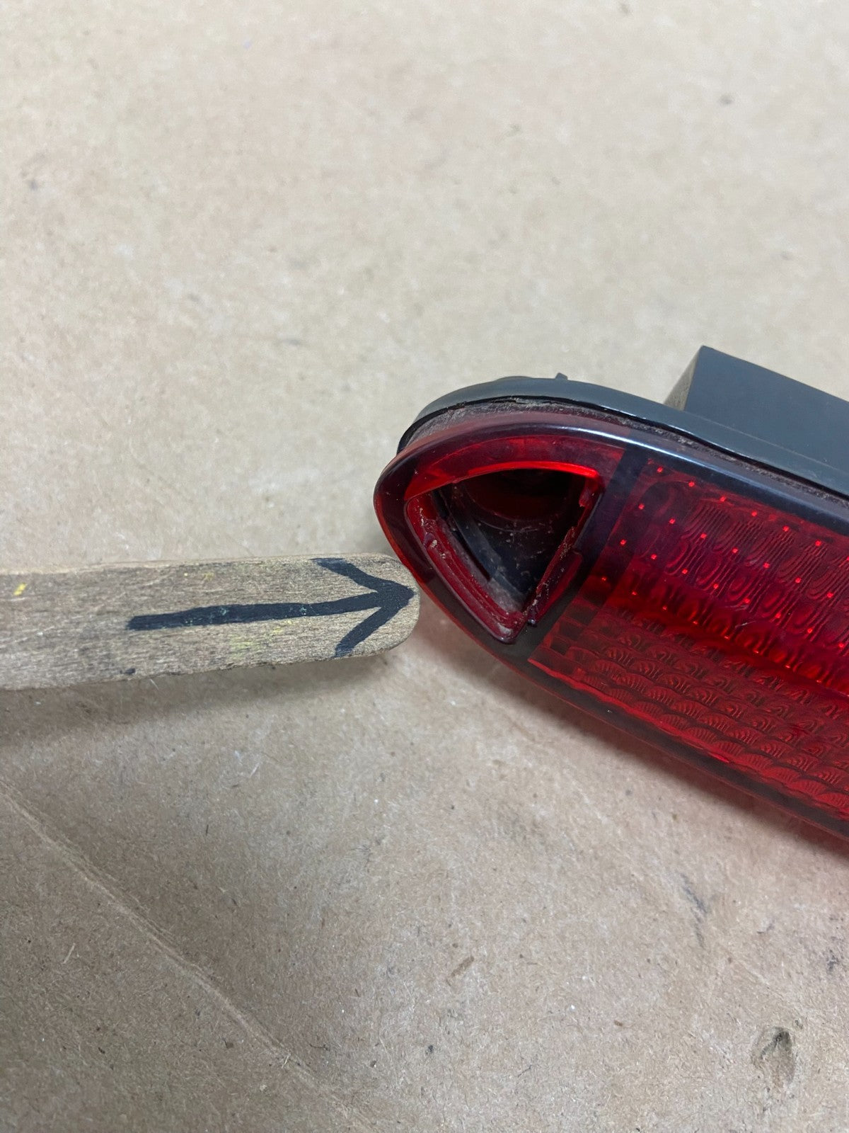 2003 to 2008 Honda Pilot High Mounted 3rd Third Stop Brake Light Lamp AE4887 DG3
