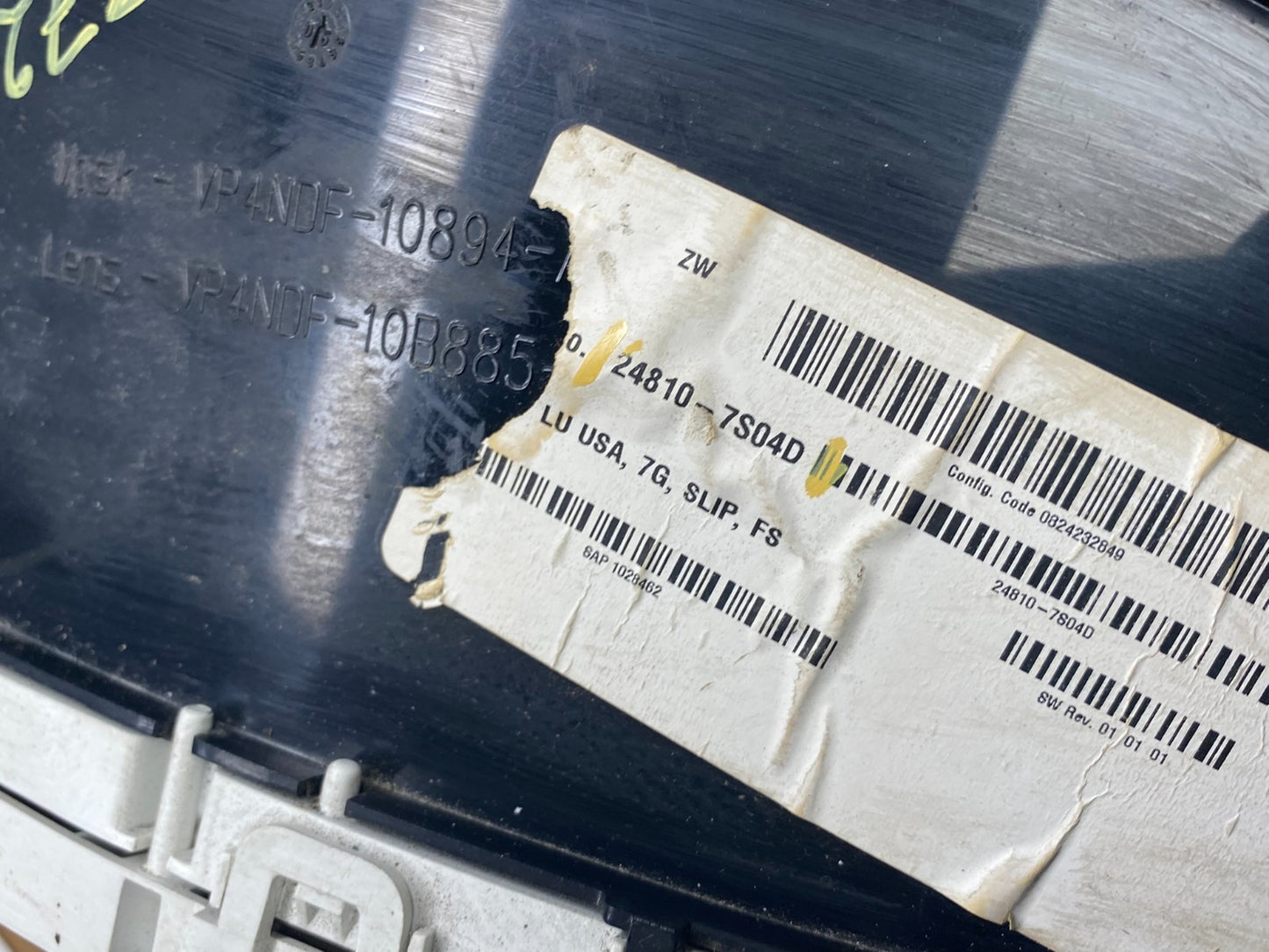 2007 Nissan Titan Speedometer Cluster Gauge Bezel Z7257 DG6
