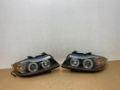 2006 to 2008 BMW 3-Series Sedan E90 Left+Right Set Side LED Headlights AF7932 DG0
