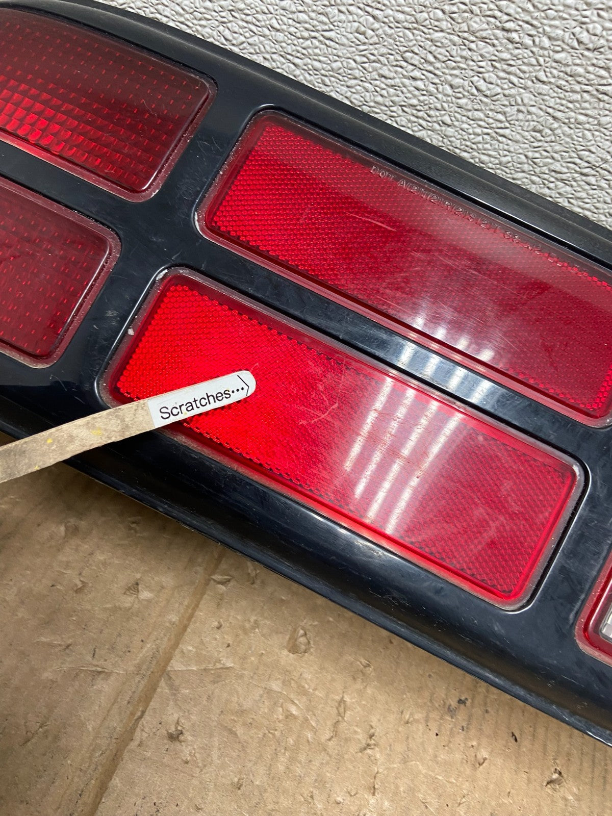1988 to 1990 Chevrolet Cavalier Left Driver Side Tail Light AA63623