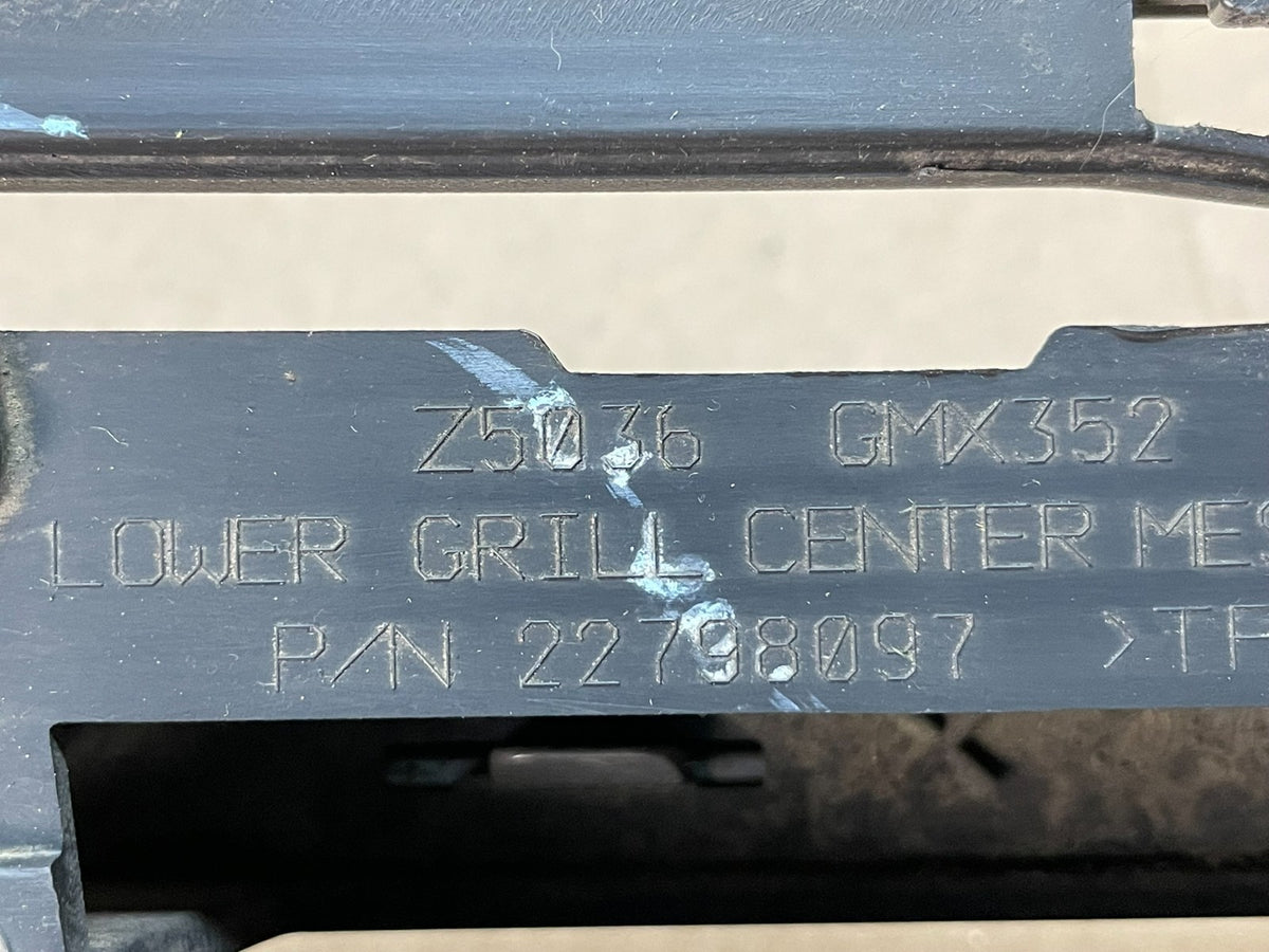 2014 2015 2016 Chevrolet Impala Front Lower Grill Grille AH8842 DG4