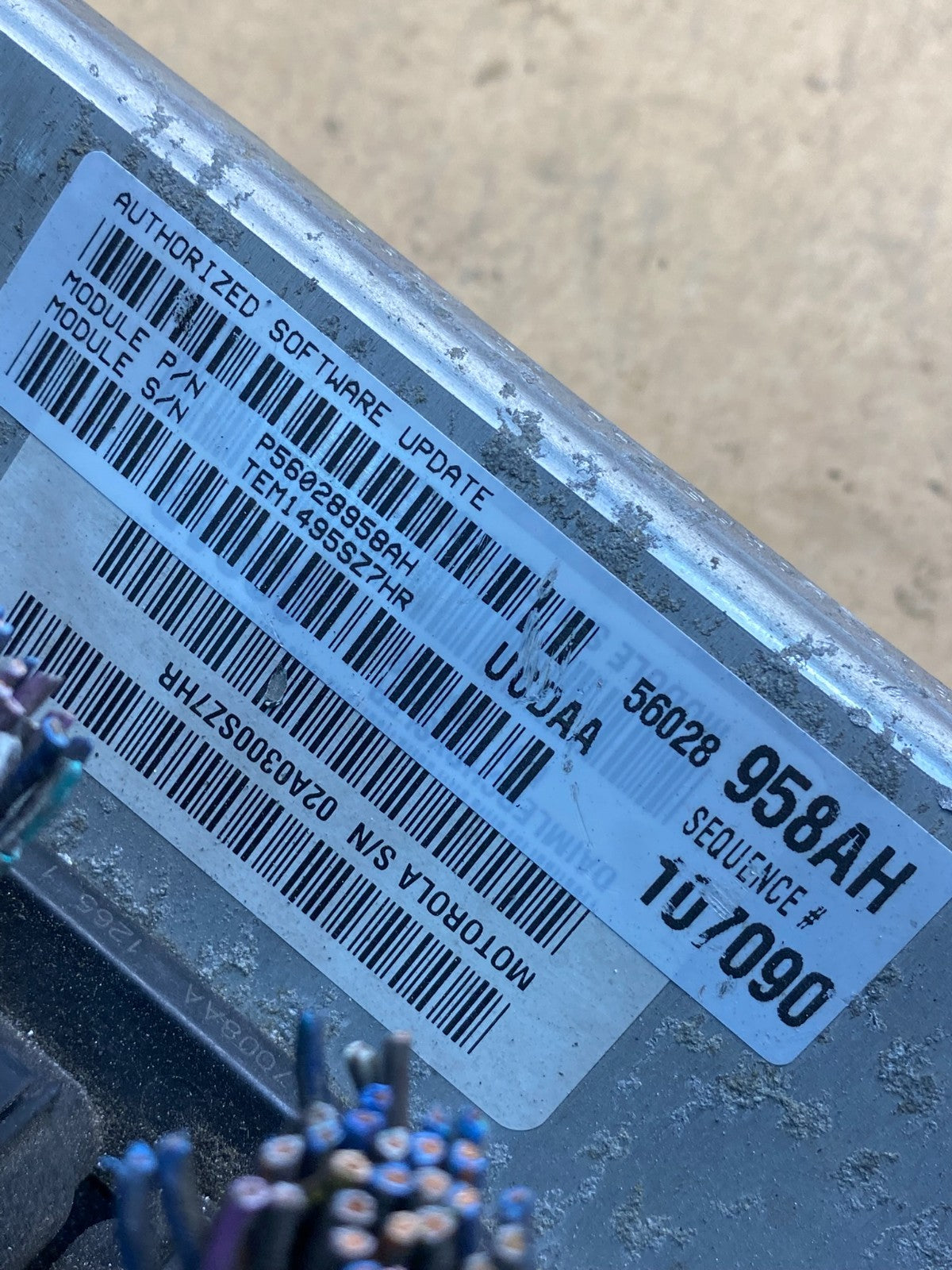 2005 Dodge Ram 1500 Engine Computer 5.7L ECM ECU p56028958ah AH7009 DG2
