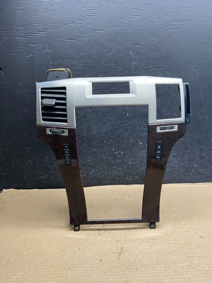 2007-2014 Cadillac Escalade Center Dash Trim Radio Bezel Vent Wood AH3705 DG0