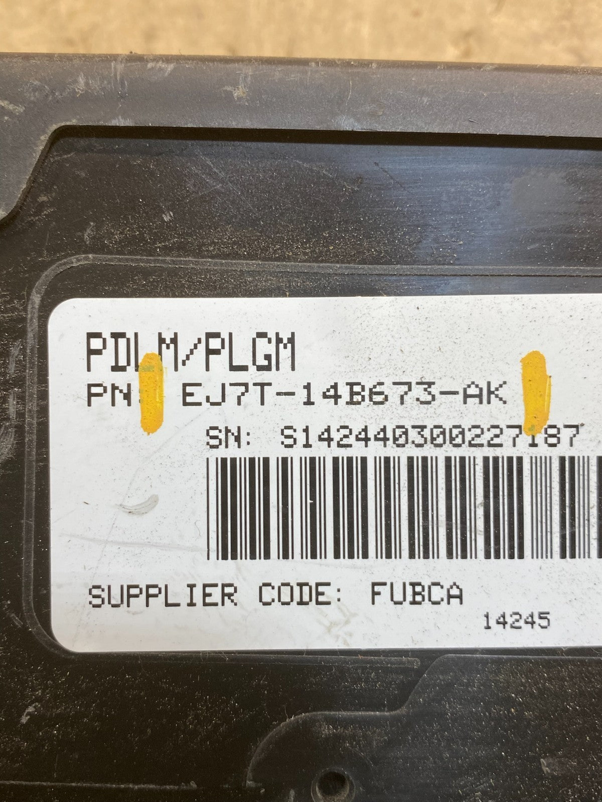 2015 to 2019 Lincoln MKC Power Liftgate Hatch Control Module OEM AC0758 DG2
