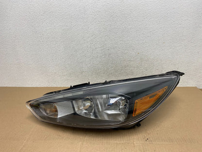 2015 to 2018 Ford Focus Left Driver LH Side Black Headlight AE6660 DG0