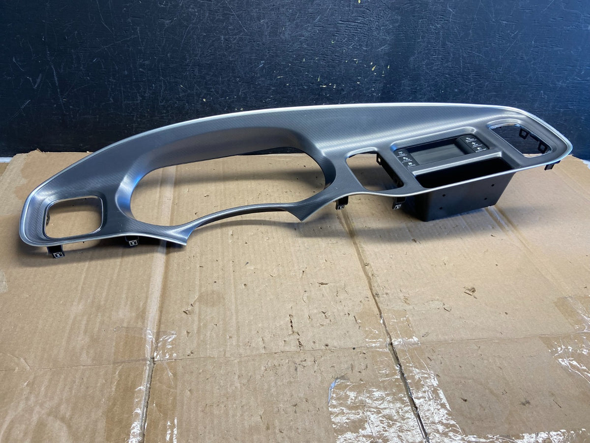 2011-2014 Dodge Charger Cluster Speedometer Radio Bezel Trim AH5651 DG1