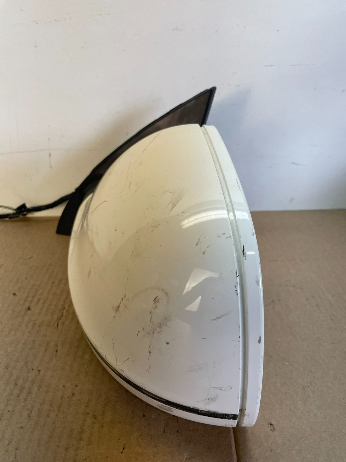 2007 2008 2009 Audi Q7 Left Driver Lh Side View Heated Door Mirror AH6249 DG10