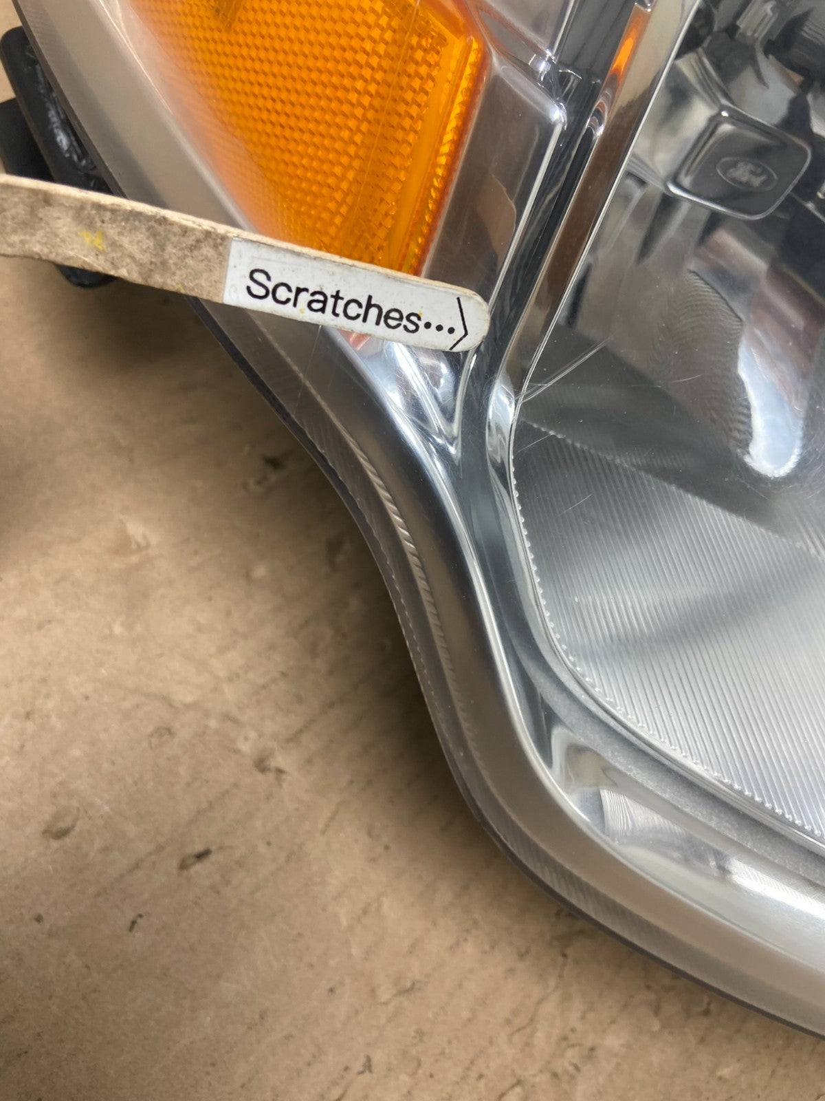 2009 2010 2011 2012 Ford Flex Right Passenger Headlight Halogen Oem AB5950 DW3