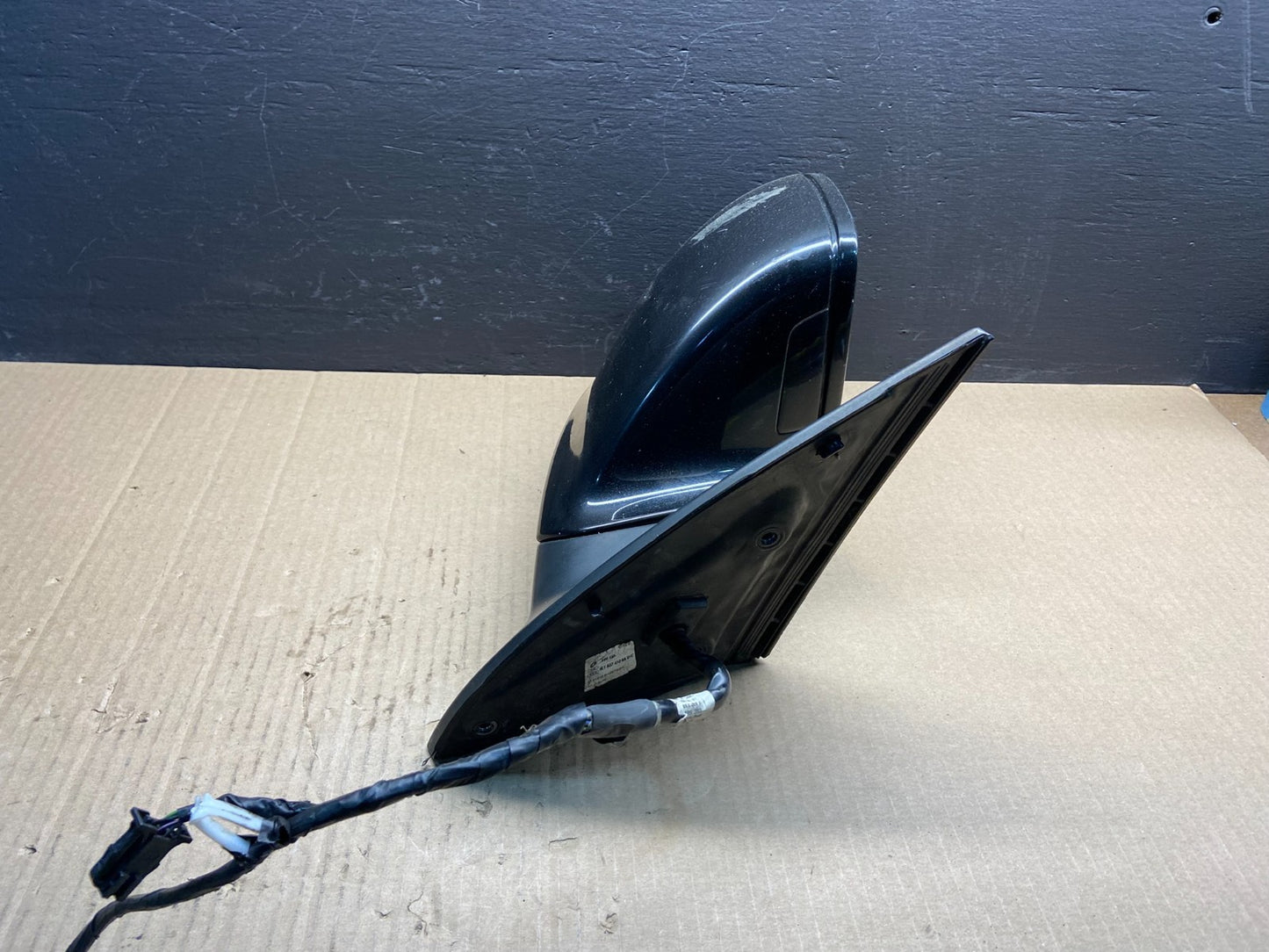 2007 to 2009 Audi Q7 Right Passenger Side Door View Power Mirror AC0482 MS3