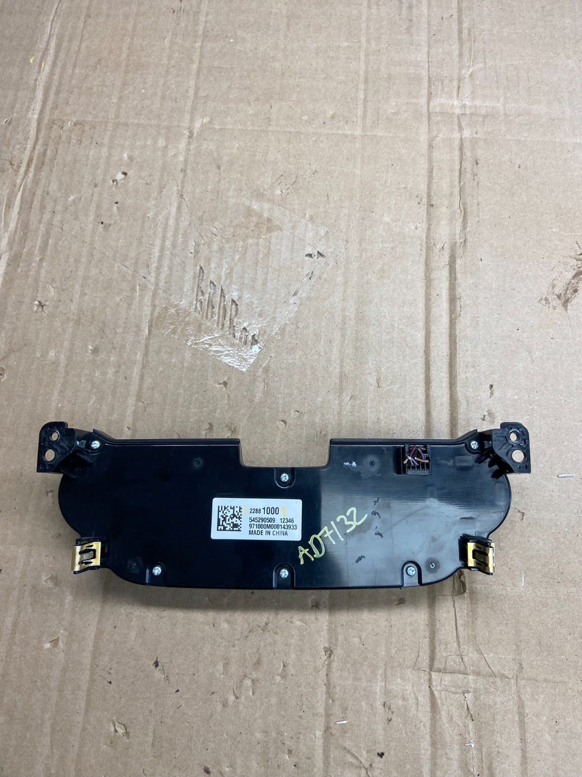 2013 2014 2015 Chevrolet Malibu AM FM Radio Control Panel AD7132 DG3