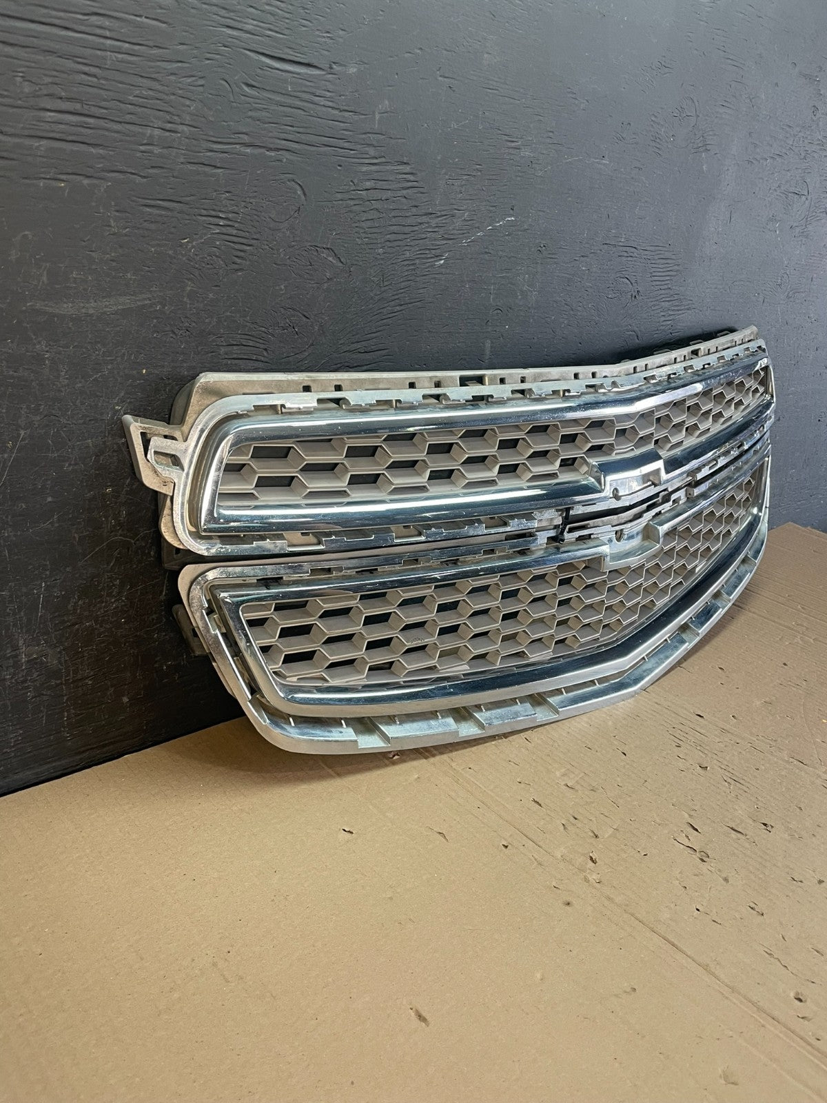 2013-2016 Chevrolet Malibu Front Lower Upper Bumper Grille Grill AD8746 DG2