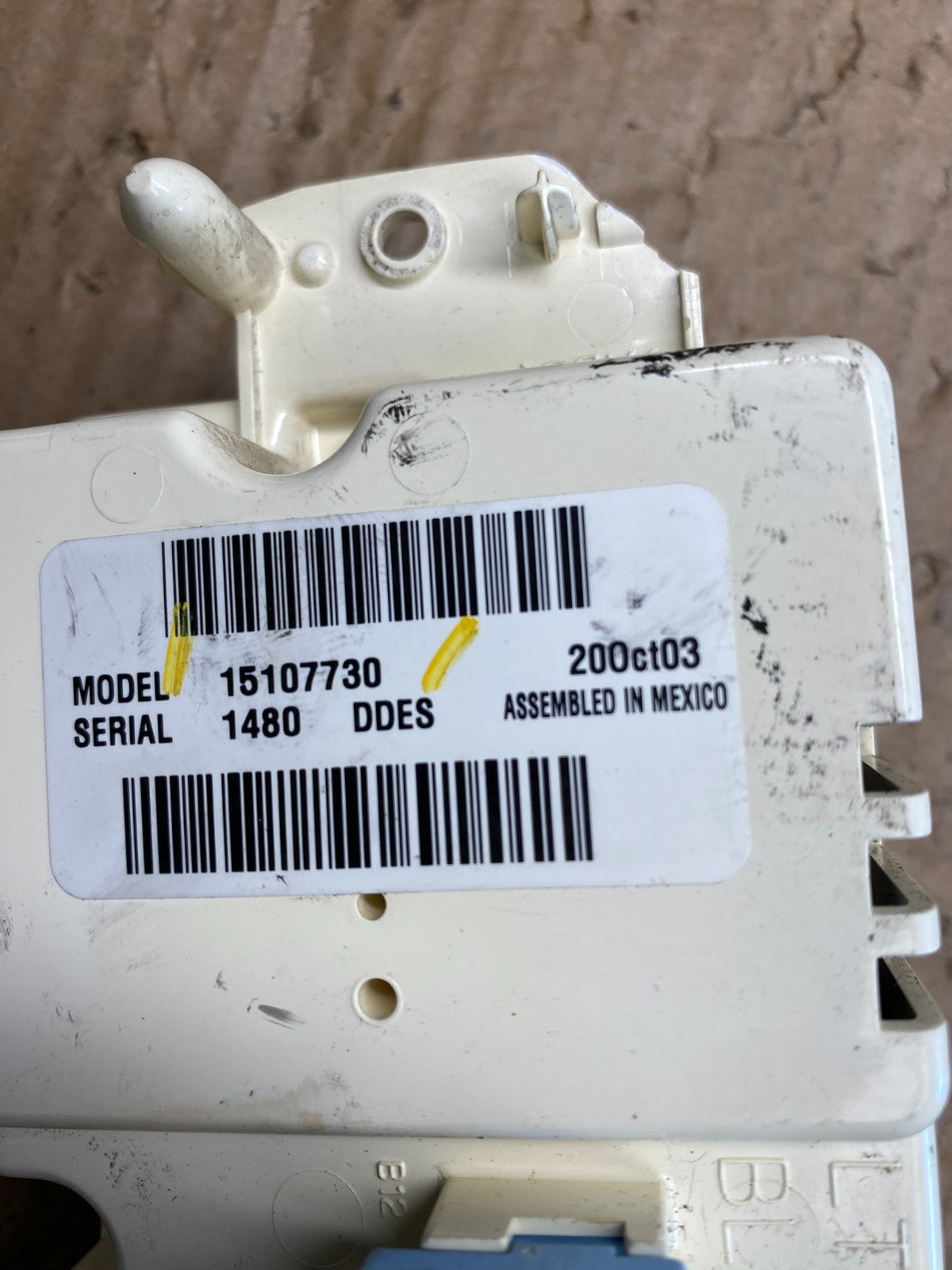 2003 to 2006 Chevrolet Silverado HVAC Heater Climate Control Module AC9628 DG4