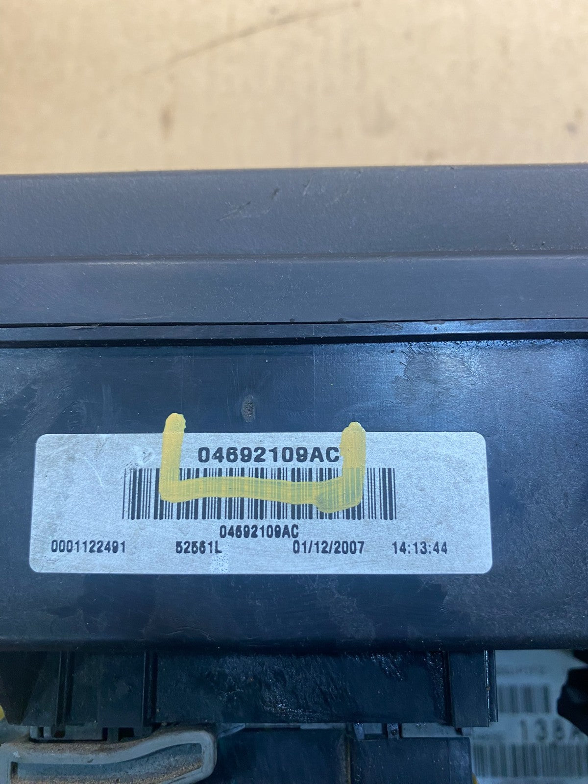 2007 Jeep Grand Cherokee Fuse Box Relay Panel 04692109ac ac7038 DG6