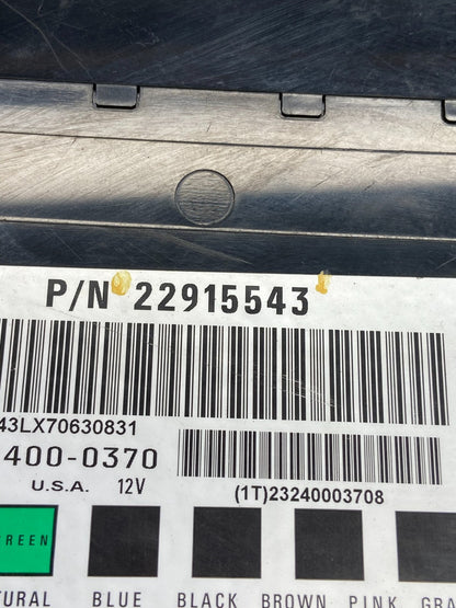 2013 - 2016 Chevrolet Impala Body Control BCM Module AH1455 DG5