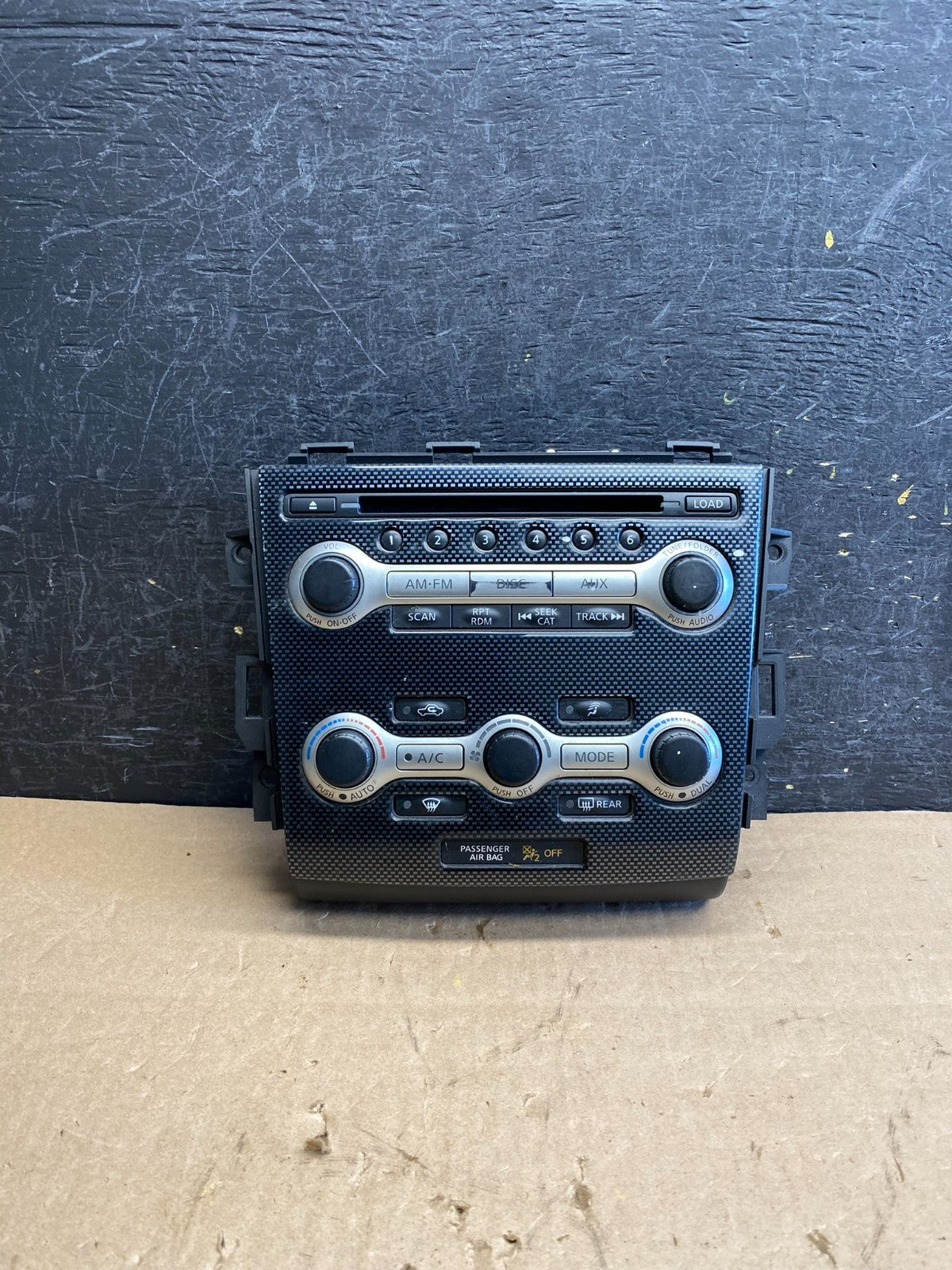2009 2010 Nissan Maxima Radio Panel Climate Control Bezel Trim AI3085 DG0