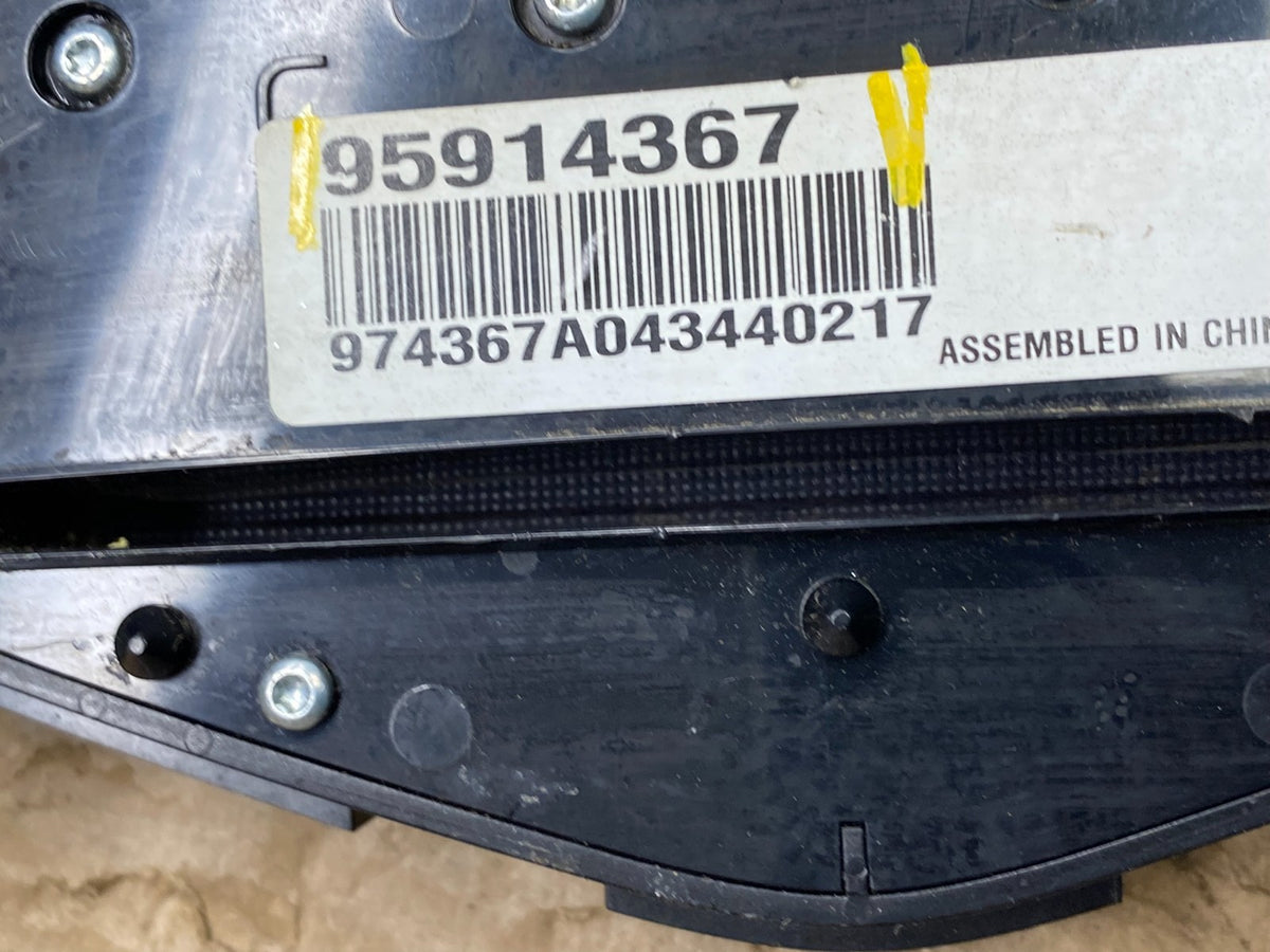 2012 - 2014 Chevrolet Cruze Climate Control A/C Panel V1554 DG5