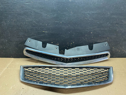 2010-2013 Chevrolet Equinox Upper Lower Set Front Chrome Grill Grille U0160 GD0