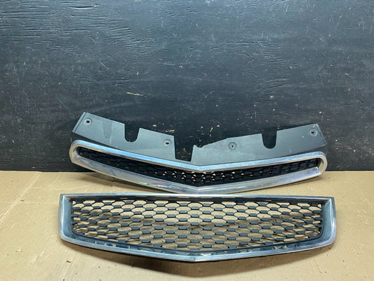 2010-2013 Chevrolet Equinox Upper Lower Set Front Chrome Grill Grille U0160 GD0