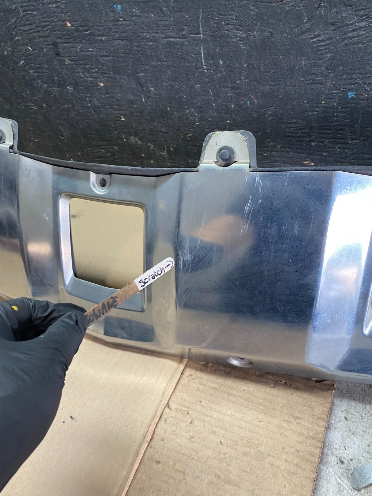 2007 to 2009 Mercedes GL450 GL550 Air Dam Deflector Valance Q3464 DG8