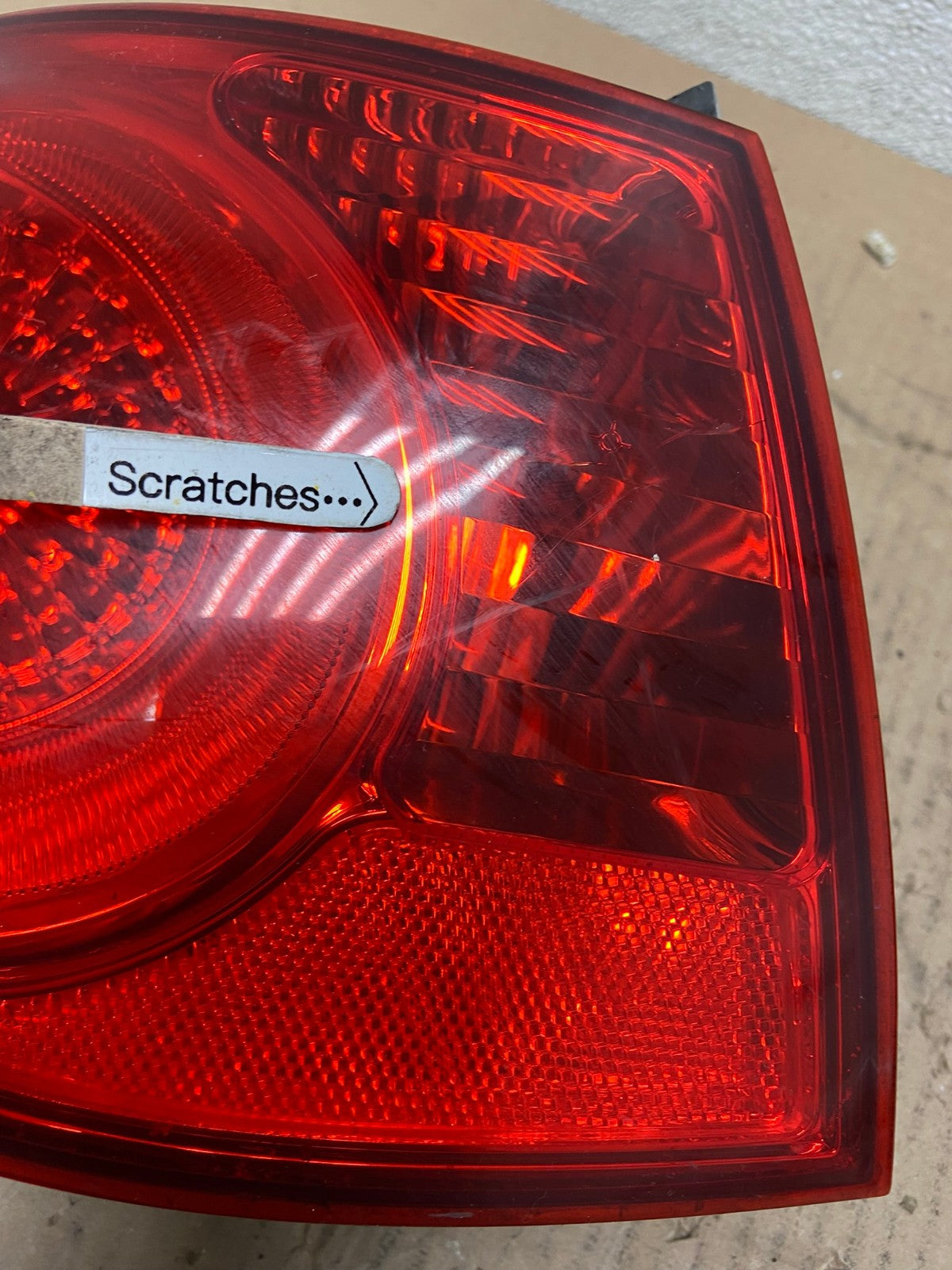 2007 to 2010 Hyundai Elantra Sedan Left Driver Side Tail Light Oem AB6057 LK3
