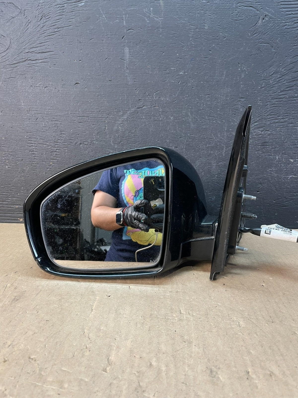 2013 to 2016 Nissan Pathfinder Left Driver Side View Door Mirror AD5828 DW8