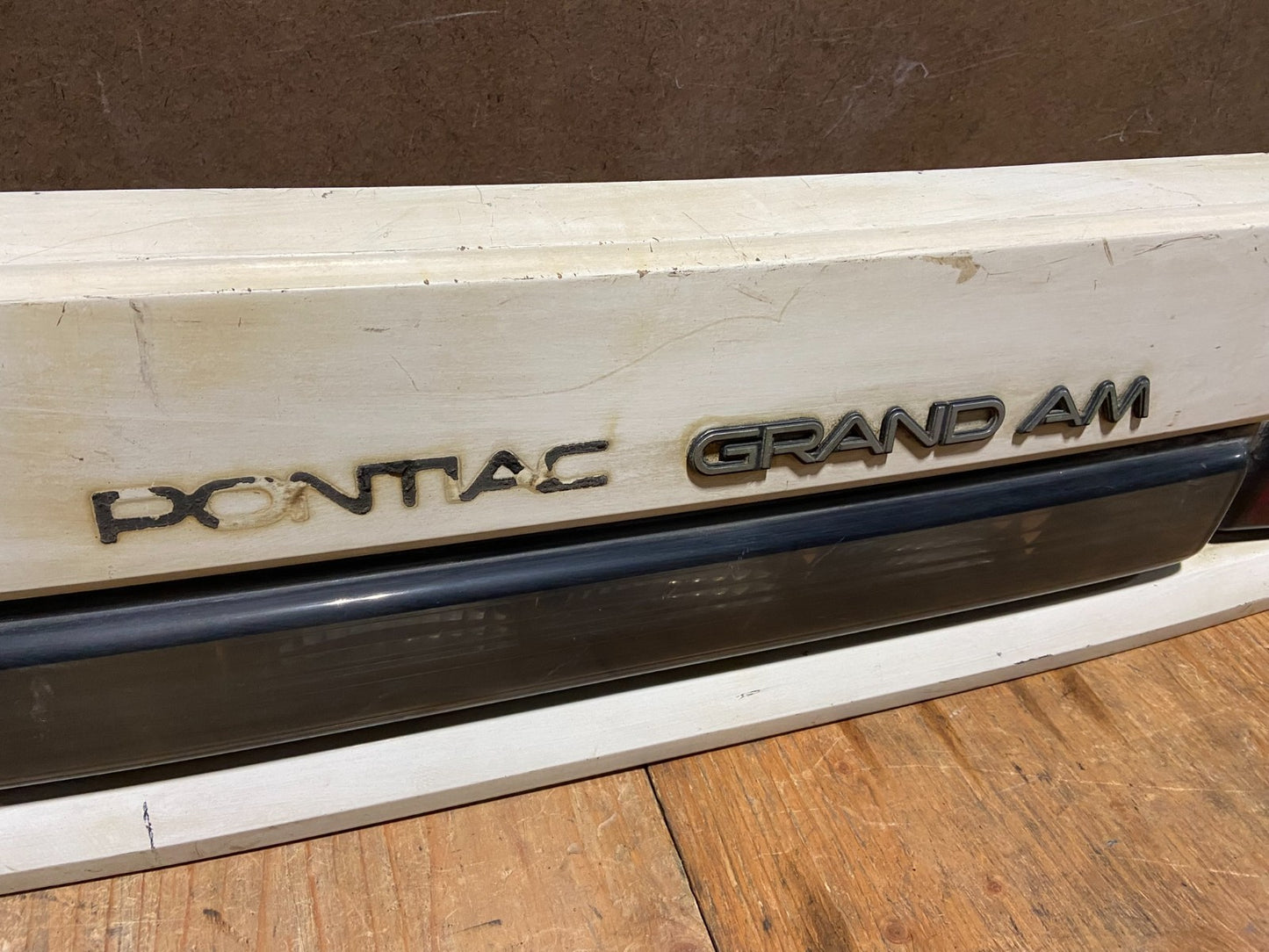 1989 to 1991 Pontiac Grand Am Rear Tail Gate Panel Z3328 PS5