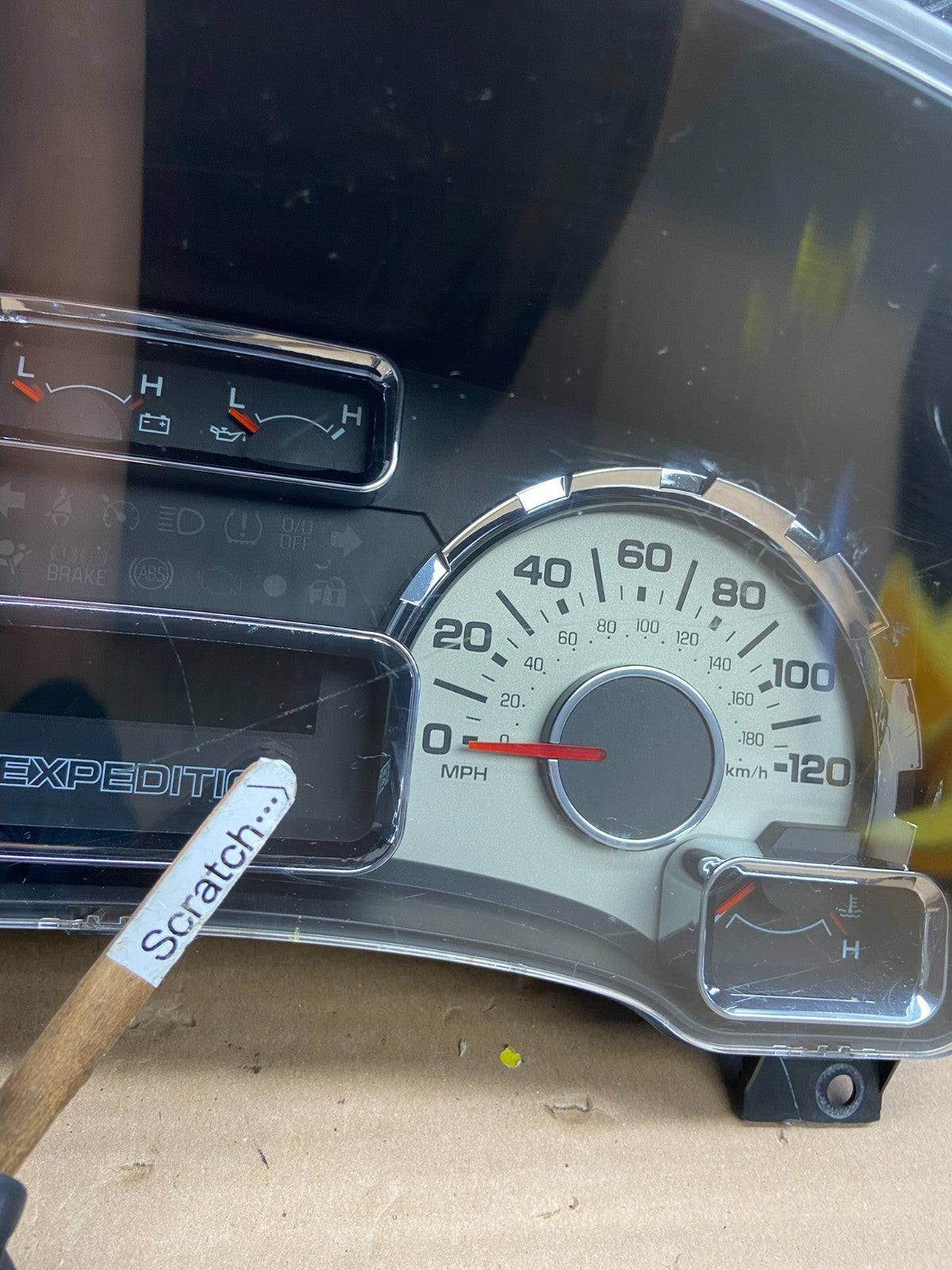 2007 2008 Ford Expedition Speedometer Cluster Gauge 7l1t-10849-rb AG0290 DG1