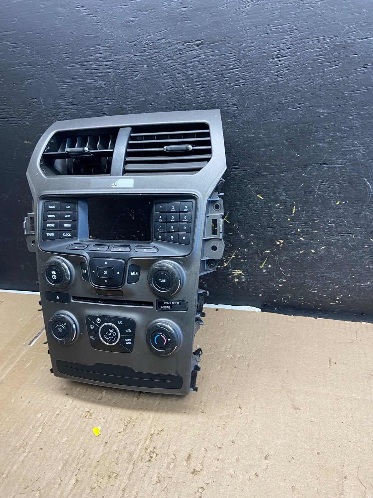 2014 2015 Ford Explorer Radio Climate Control Trim Bezel Panel OEM ab5453 DG1