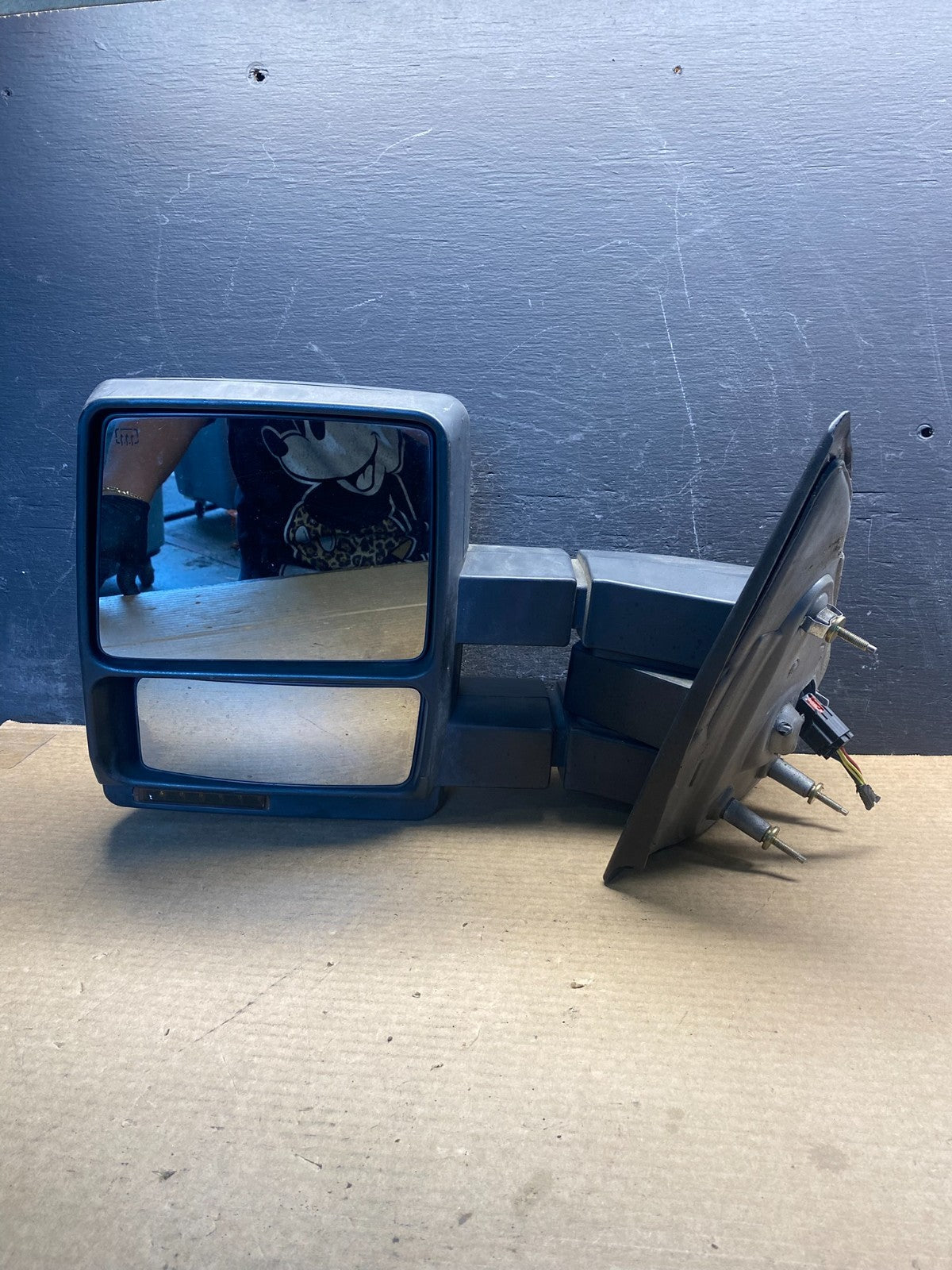 2008 - 2016 Ford F250 F350 Left Driver Side Door Heated Mirror AF4173 DW8