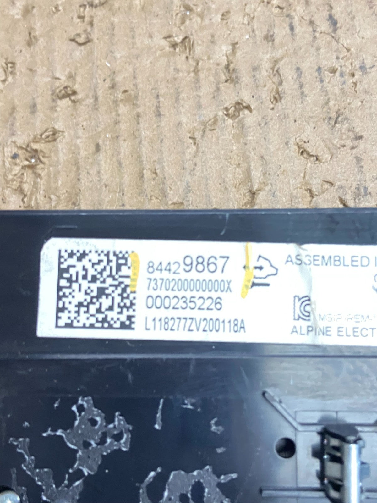 2014 to 2017 Chevrolet Impala Center Climate Control A/C Heater af1666 DG5