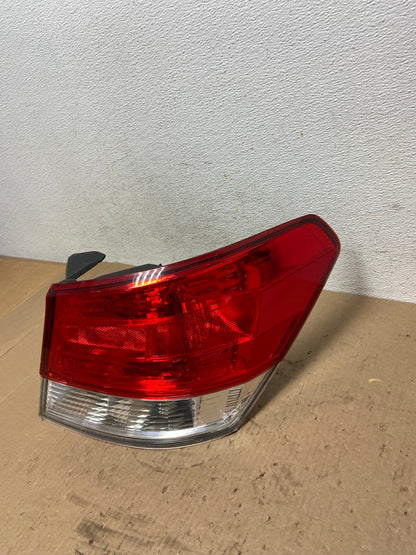 2010 to 2014 Subaru Legacy Right Passenger Rh Side Tail Light AD7773 LK1