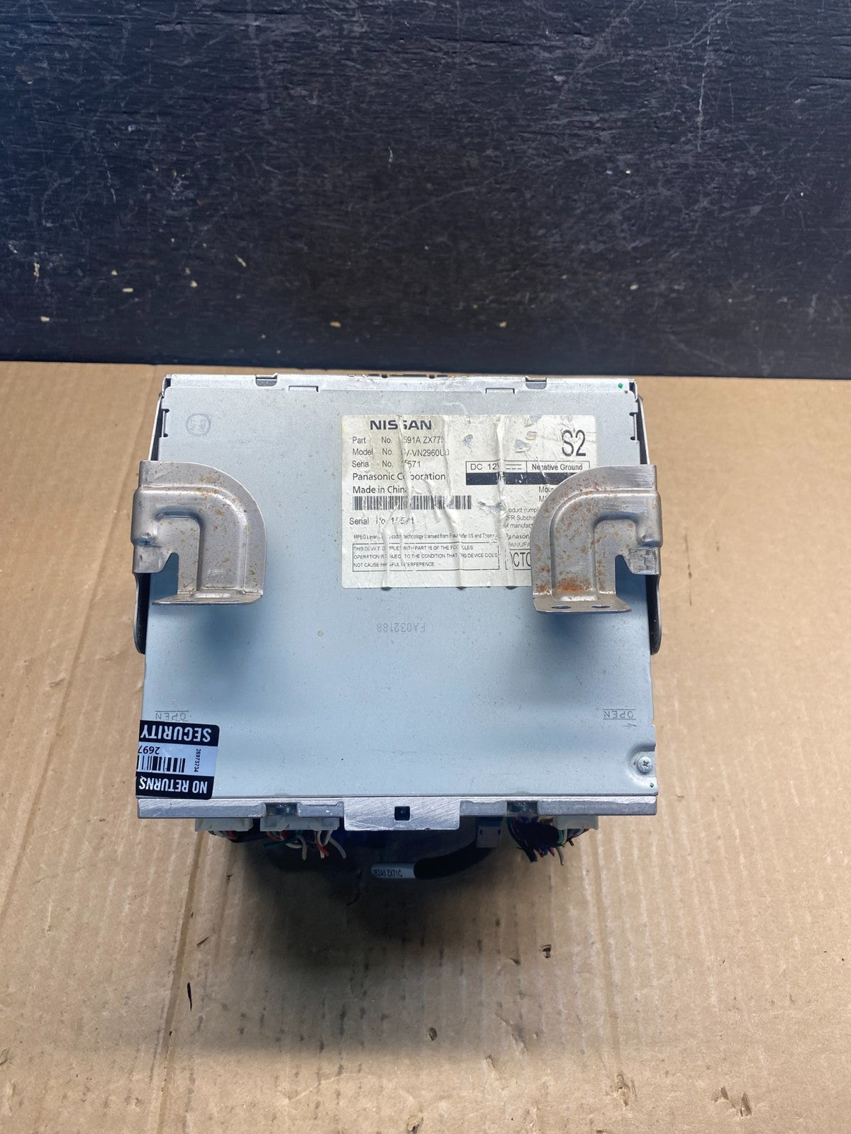 2010 - 2013 Nissan Murano Maxima M35 M37 Radio CD Player Receiver AG3764 DG3