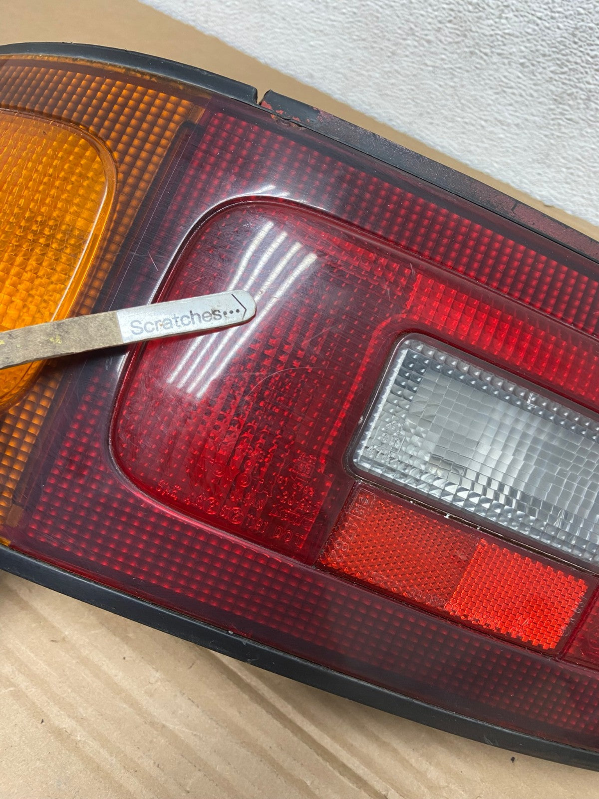 1992 to 1993 Toyota Celica Left Driver LH Side Tail Light AD4166 LK3